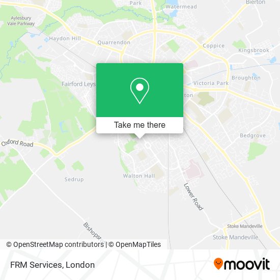 FRM Services map