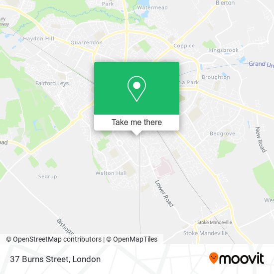 37 Burns Street map