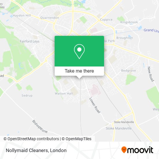 Nollymaid Cleaners map