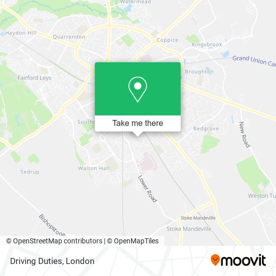 Driving Duties map