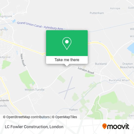 LC Fowler Construction map