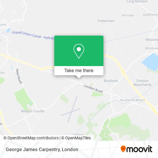 George James Carpentry map