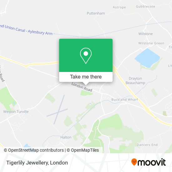 Tigerlily Jewellery map