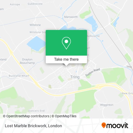 Lost Marble Brickwork map
