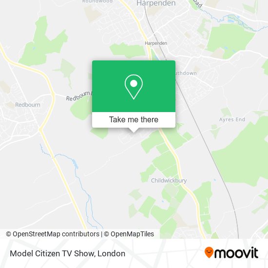 Model Citizen TV Show map