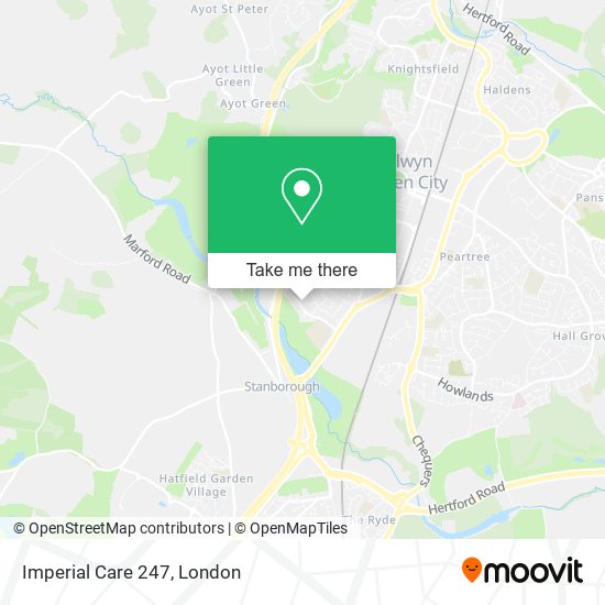 Imperial Care 247 map