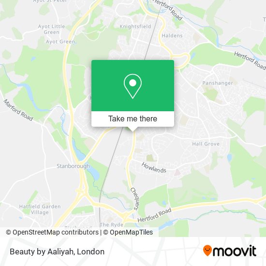 Beauty by Aaliyah map