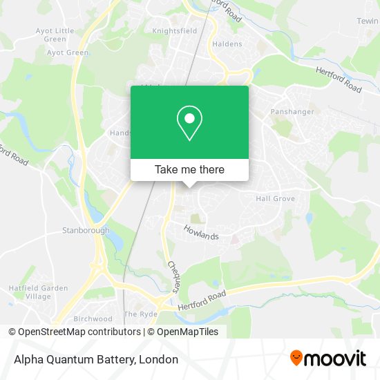 Alpha Quantum Battery map
