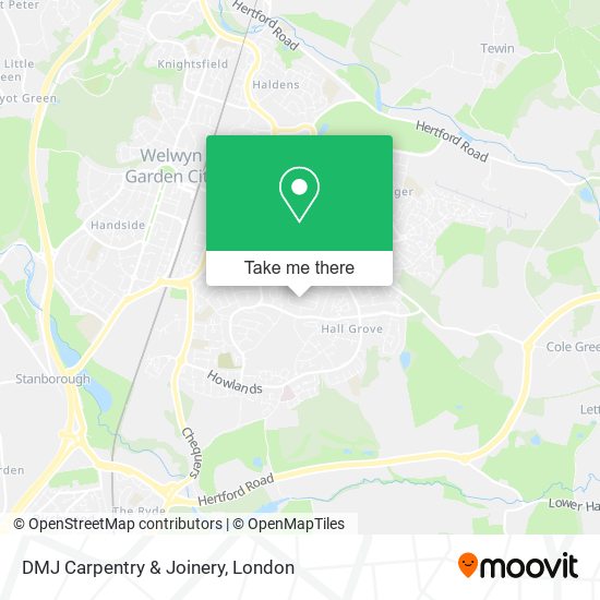 DMJ Carpentry & Joinery map