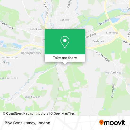 Blye Consultancy map