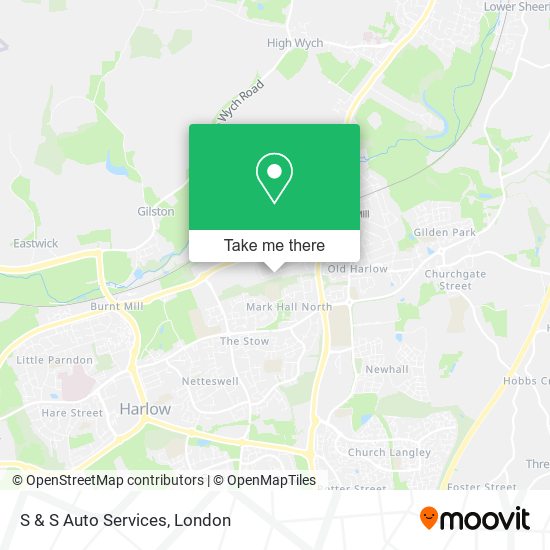 S & S Auto Services map