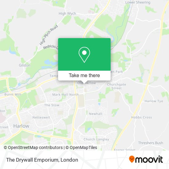 The Drywall Emporium map
