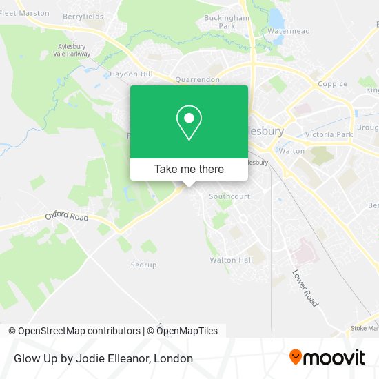 Glow Up by Jodie Elleanor map