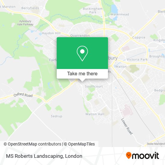 MS Roberts Landscaping map