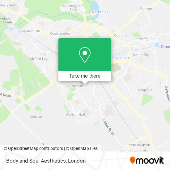 Body and Soul Aesthetics map