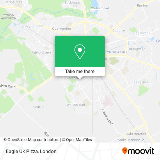 Eagle Uk Pizza map