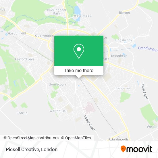 Picsell Creative map