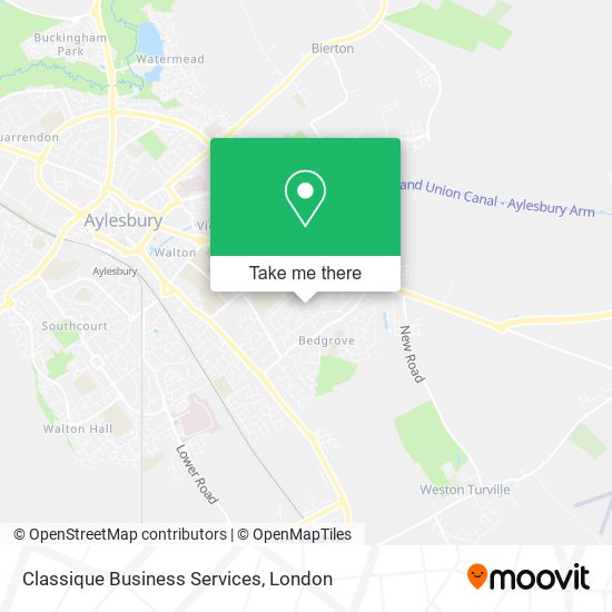Classique Business Services map