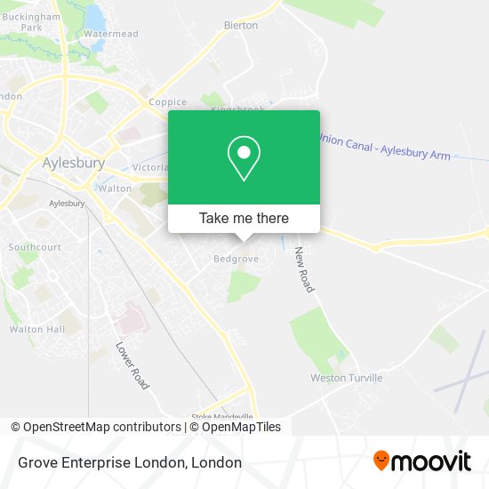 Grove Enterprise London map