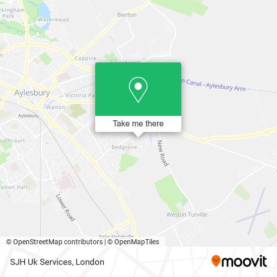 SJH Uk Services map