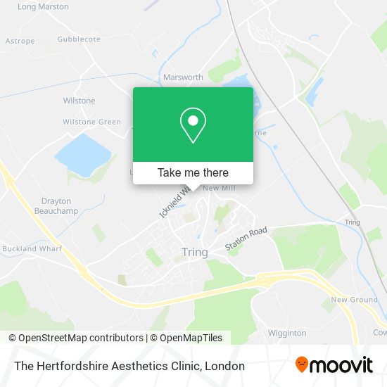The Hertfordshire Aesthetics Clinic map