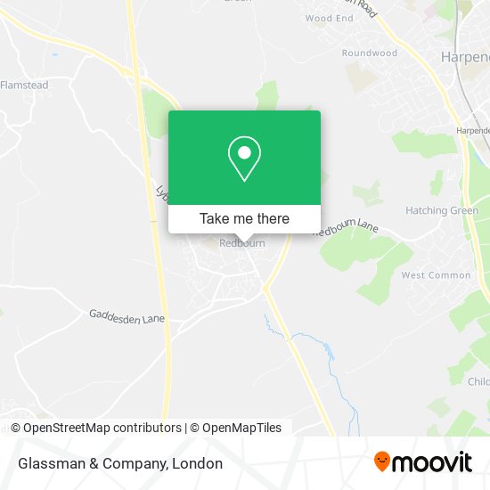 Glassman & Company map