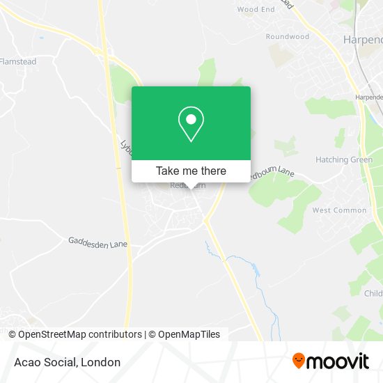 Acao Social map