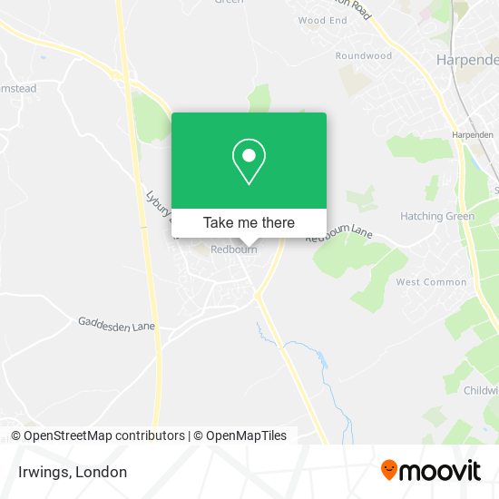 Irwings map