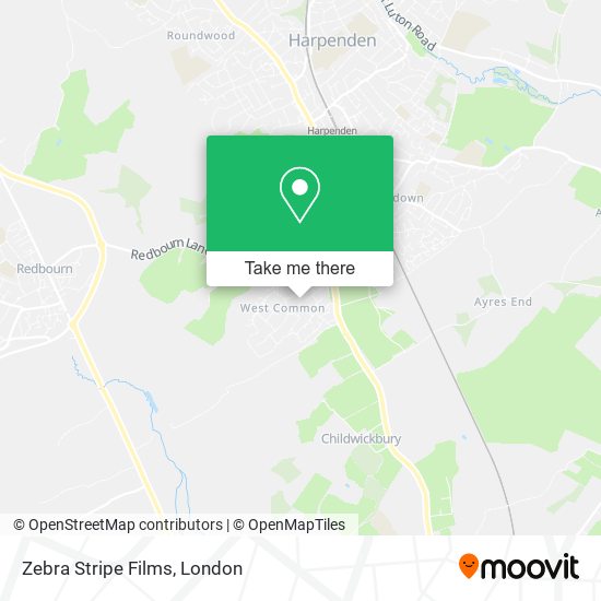 Zebra Stripe Films map