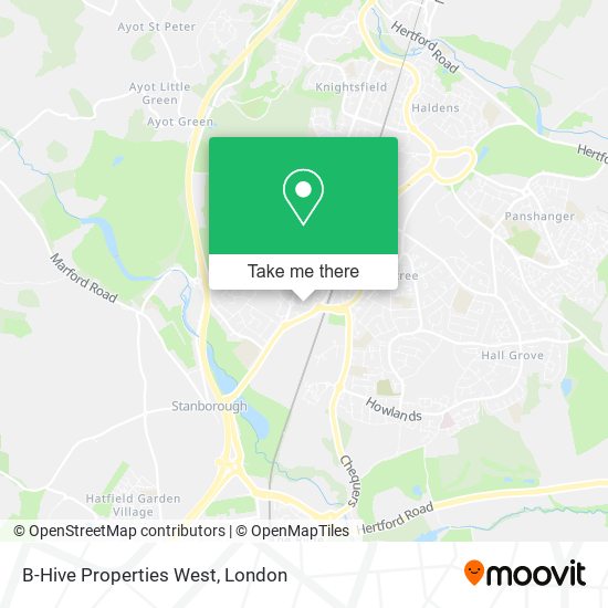 B-Hive Properties West map