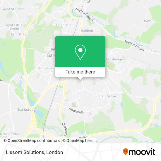 Lissom Solutions map