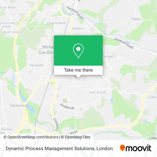 Dynamic Process Management Solutions map