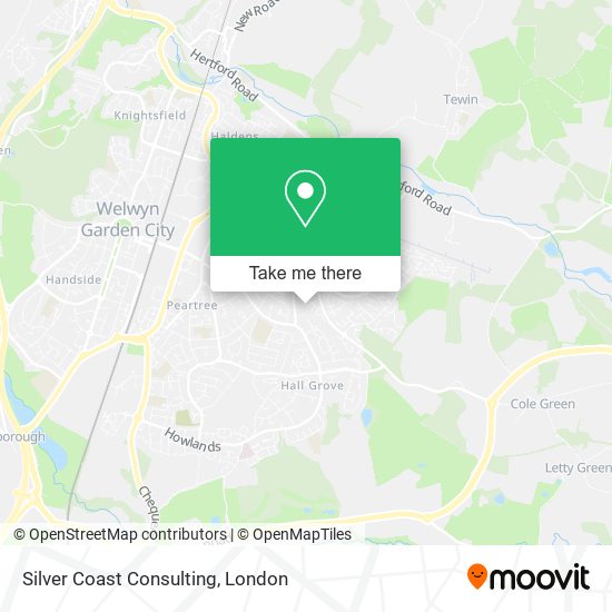 Silver Coast Consulting map