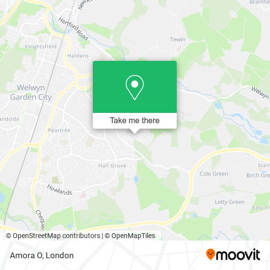 Amora O map