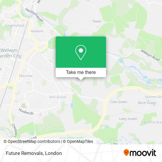 Future Removals map