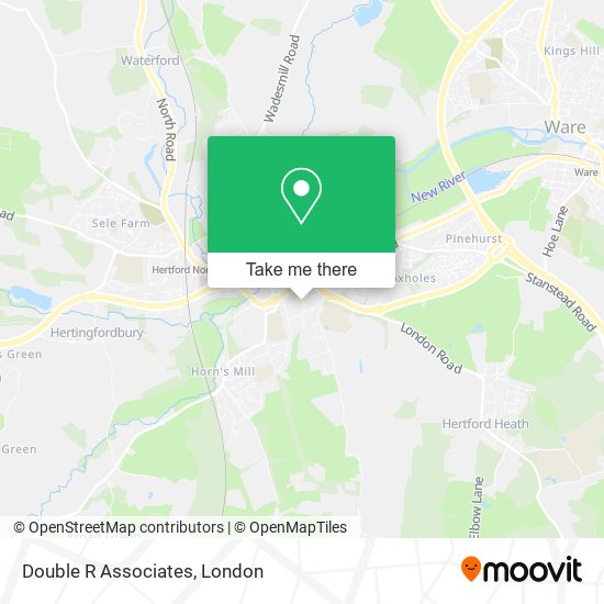 Double R Associates map