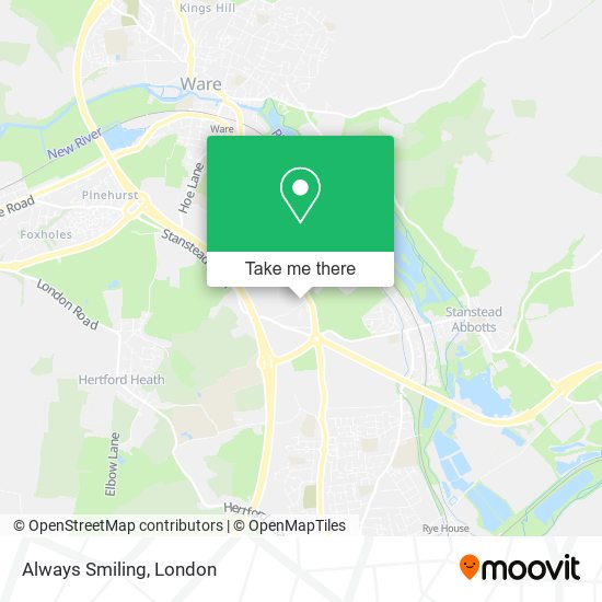 Always Smiling map