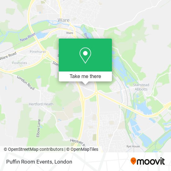 Puffin Room Events map