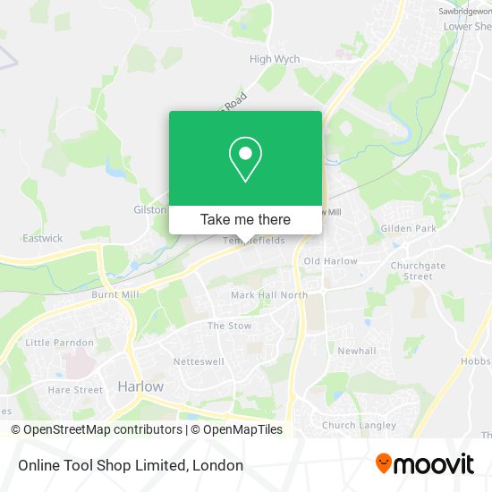 Online Tool Shop Limited map
