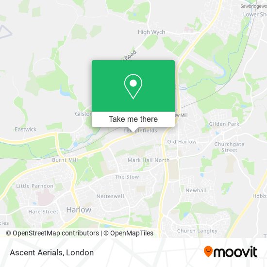 Ascent Aerials map