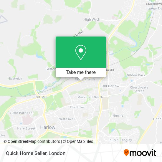 Quick Home Seller map