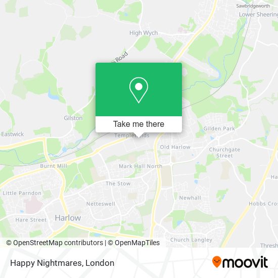Happy Nightmares map