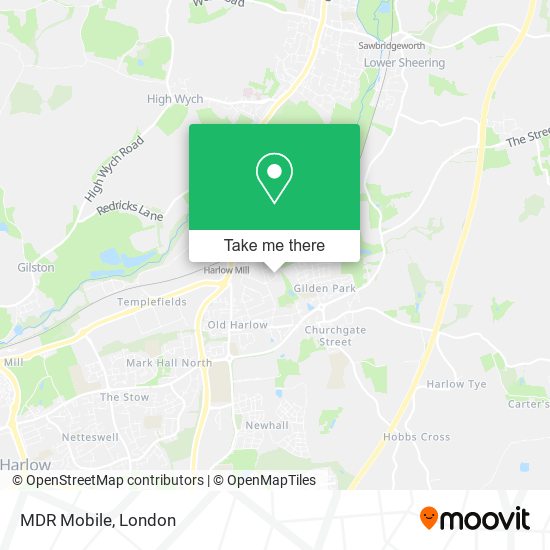 MDR Mobile map