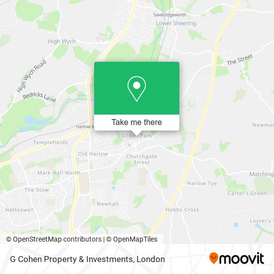 G Cohen Property & Investments map