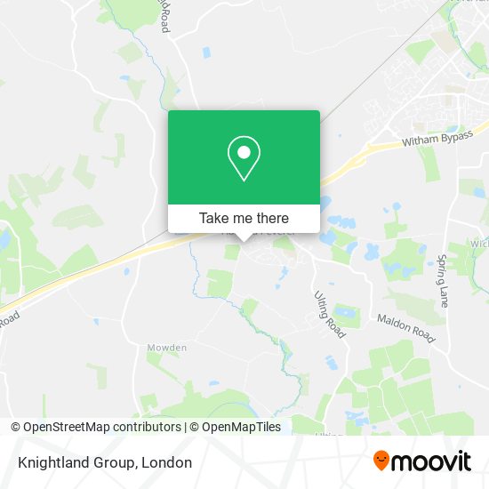 Knightland Group map