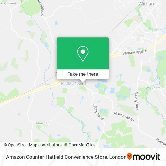 Amazon Counter-Hatfield Convenience Store map