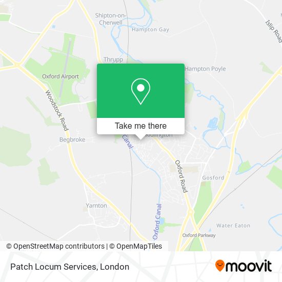 Patch Locum Services map