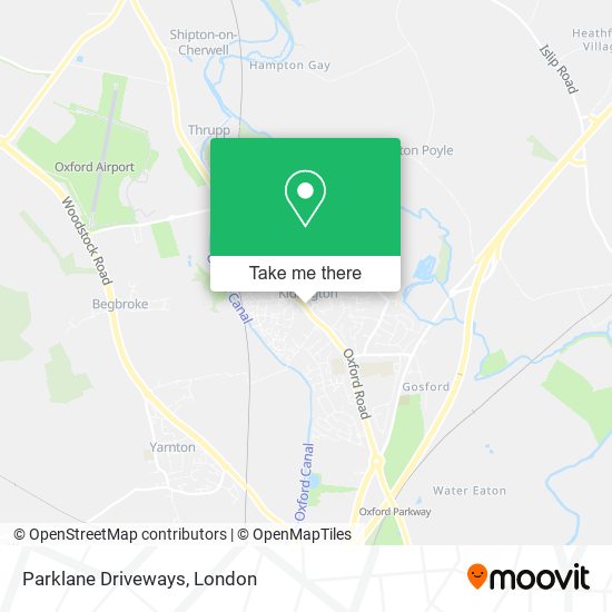 Parklane Driveways map