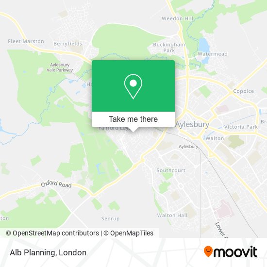 Alb Planning map