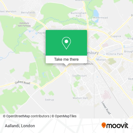 Aallandi map
